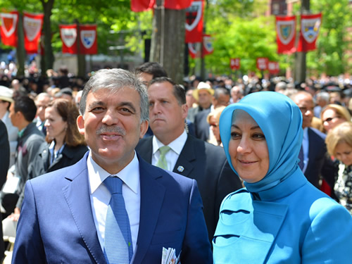 The Presidential Couple Attend Graduation Ceremony of Their Son